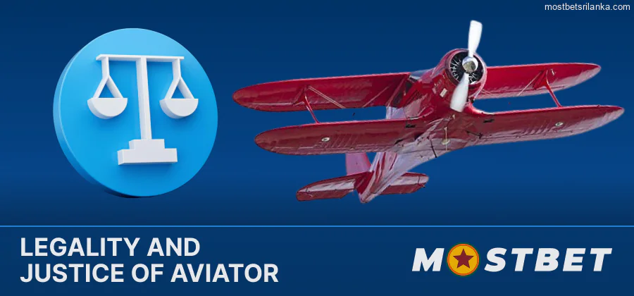 Legality and fairness of the Mostbet Aviator game