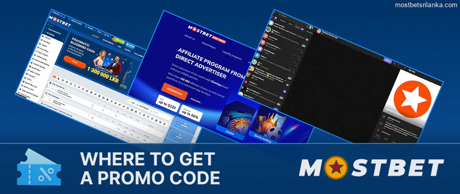 Find your Mostbet promo code here