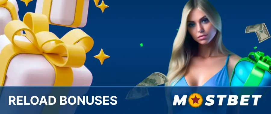 Mostbet reload bonuses available for repeat deposits